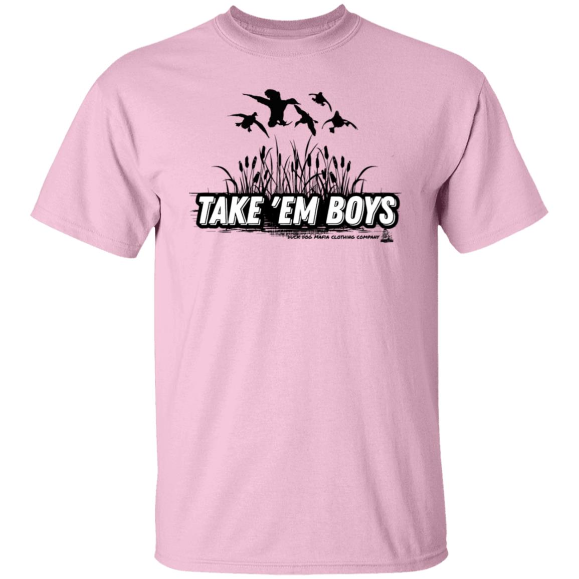 TAKE 'EM BOYS T-SHIRTS